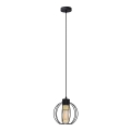 Pendel STARLIGHT 1xE27/15W/230V sort/gylden