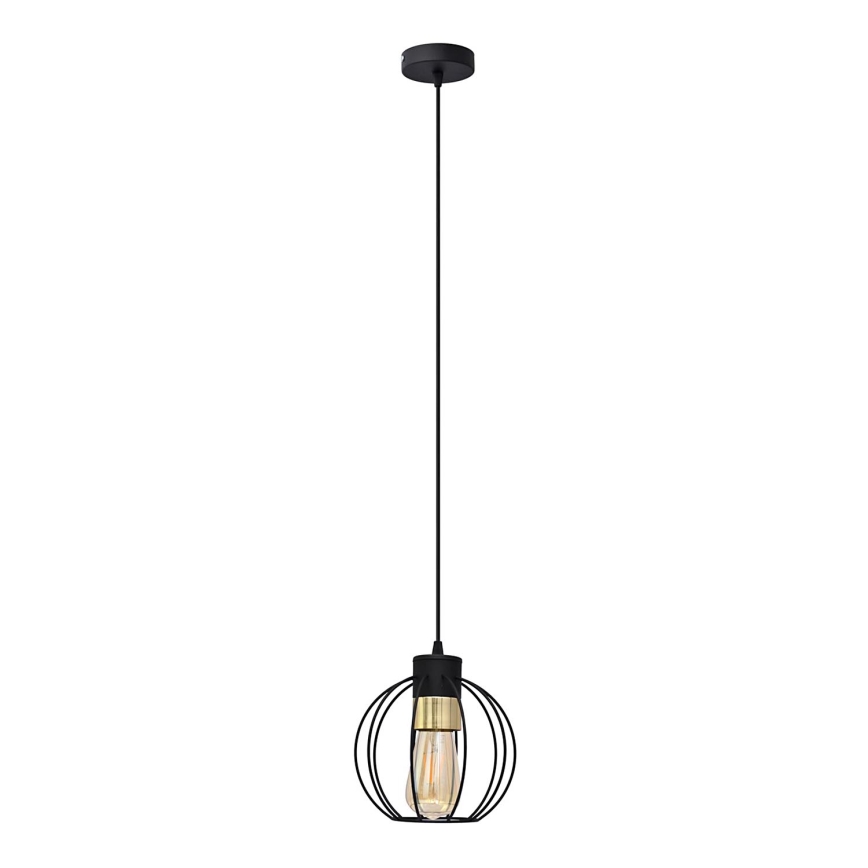 Pendel STARLIGHT 1xE27/15W/230V sort/gylden