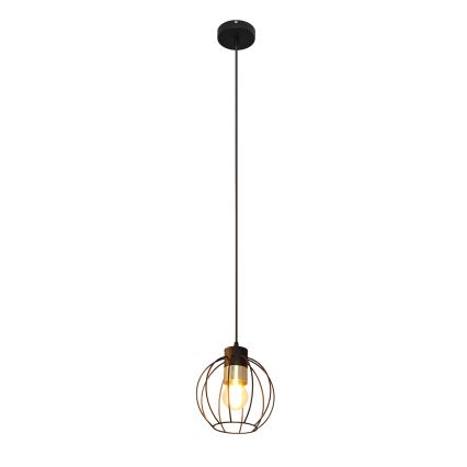 Pendel STARLIGHT 1xE27/15W/230V sort/gylden