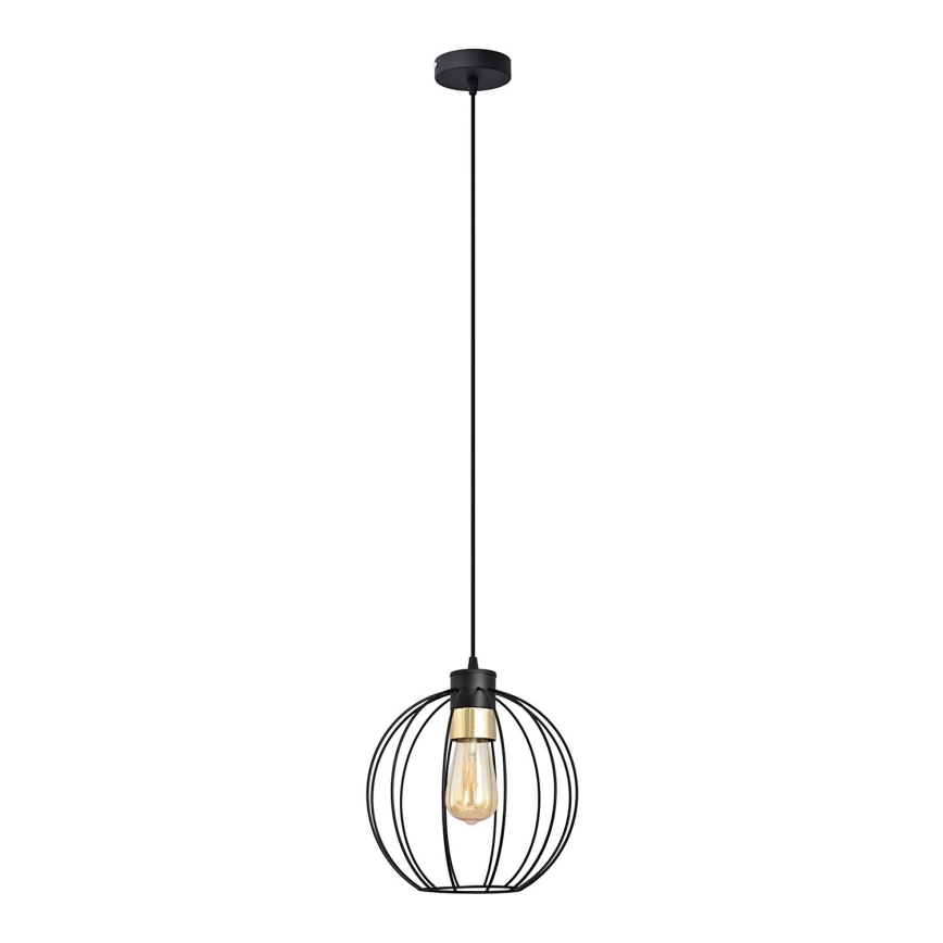 Pendel STARLIGHT 1xE27/15W/230V sort/gylden