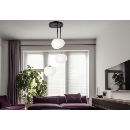 Pendel STONES 3xE27/40W/230V