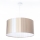 Pendel STRIPES på ledning, 1xE27/60W/230V, Ø 40 cm, beige