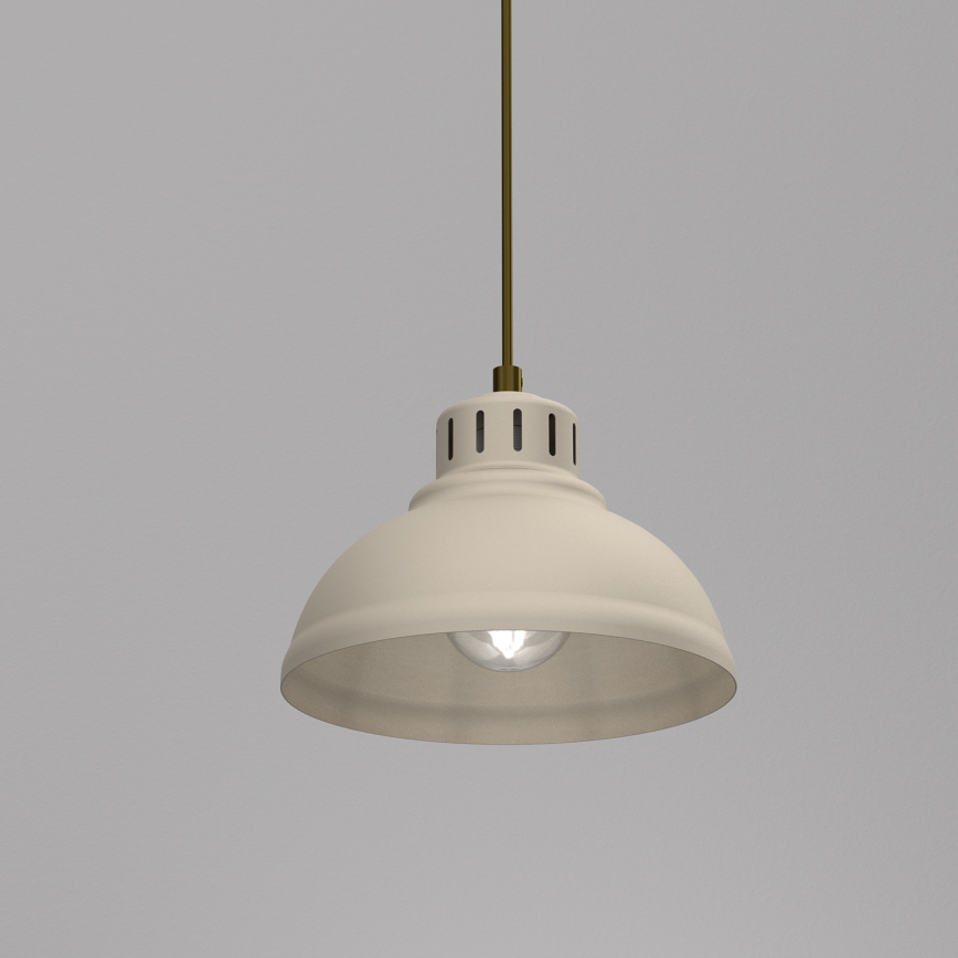 Pendel SVEN 1xE27/15W/230V beige