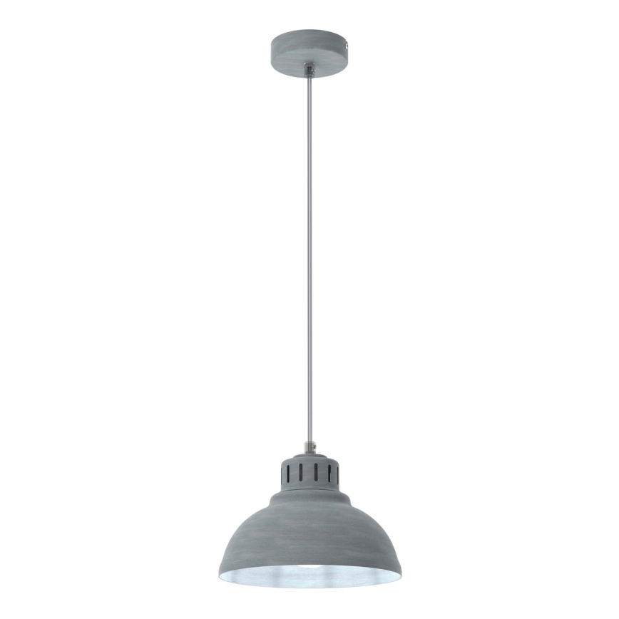 Pendel SVEN 1xE27/15W/230V grå