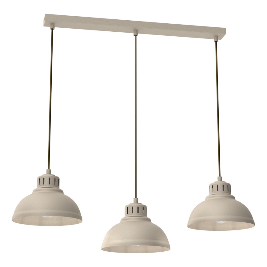 Pendel SVEN 3xE27/15W/230V beige