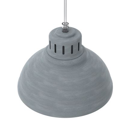 Pendel SVEN 3xE27/15W/230V grå