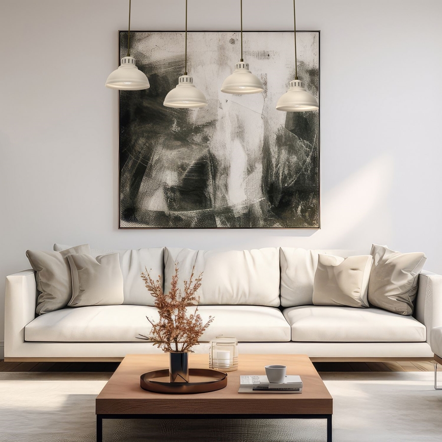 Pendel SVEN 4xE27/15W/230V beige