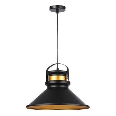 Pendel TAO 1xE27/60W/230V diameter 37 cm sort