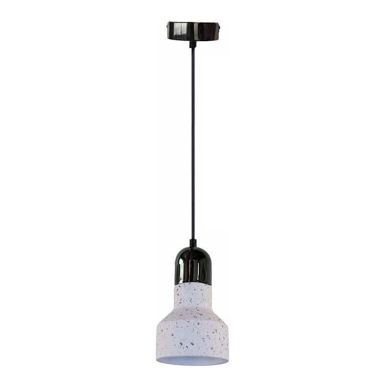 Pendel TERRAZZO 1xE27/60W/230V diameter 12 cm cremefarvet