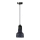 Pendel TERRAZZO 1xE27/60W/230V diameter 12 cm sort