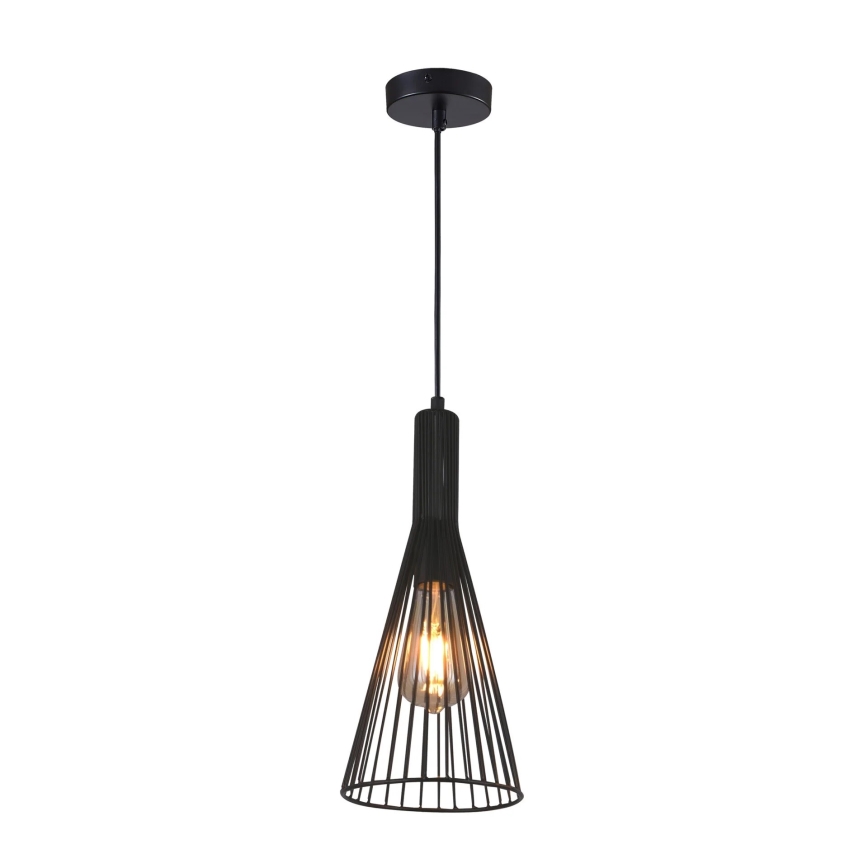 Pendel TIANA 1xE27/20W/230V diameter 15,5 cm sort