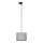 Pendel til 1-faset skinnesystem TRACER 1xE27/15W/230V diameter 30 cm sort/grå