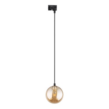 Pendel til 1-faset skinnesystem TRACER 1xG9/8W/230V sort/røget brun
