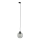 Pendel til skinnesystem 3-faset CUBUS 1xE27/15W/230V sort/røget sort