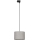 Pendel til skinnesystem 3-faset TRACER 1xE27/15W/230V diameter 30 cm sort/grå