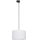 Pendel til skinnesystem 3-faset TRACER 1xE27/15W/230V diameter 38 cm sort/hvid