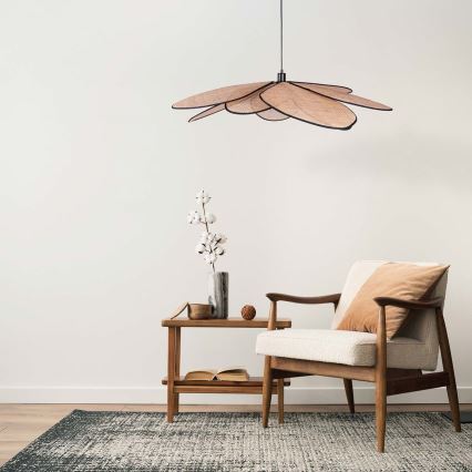Pendel TOBAGO 1xE27/20W/230V diameter 100 cm beige