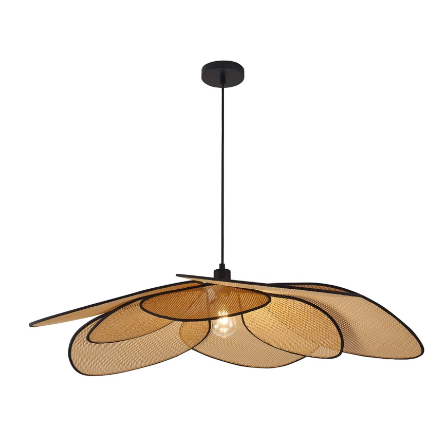 Pendel TOBAGO 1xE27/20W/230V diameter 100 cm beige