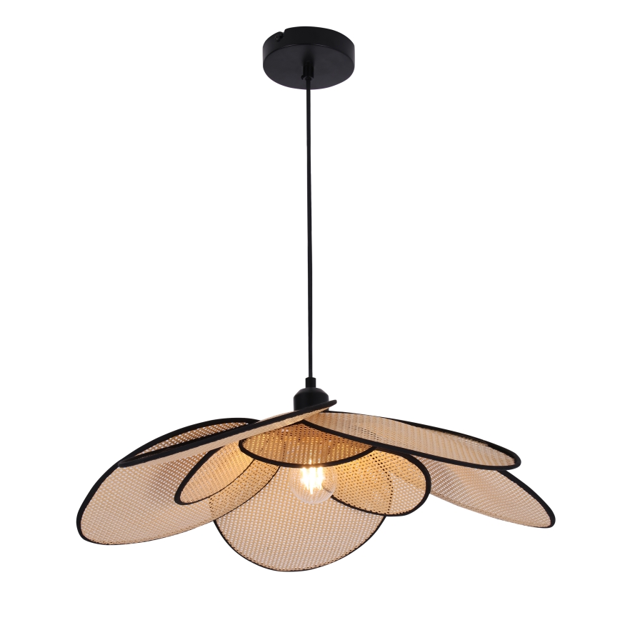 Pendel TOBAGO 1xE27/20W/230V diameter 60 cm beige