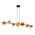 Pendel TOKEN 8xE27/15W/230V orange