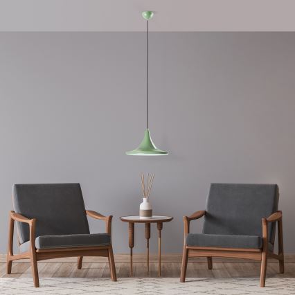 Pendel TOM 1xE27/40W/230V grøn