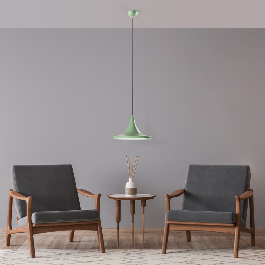 Pendel TOM 1xE27/40W/230V grøn