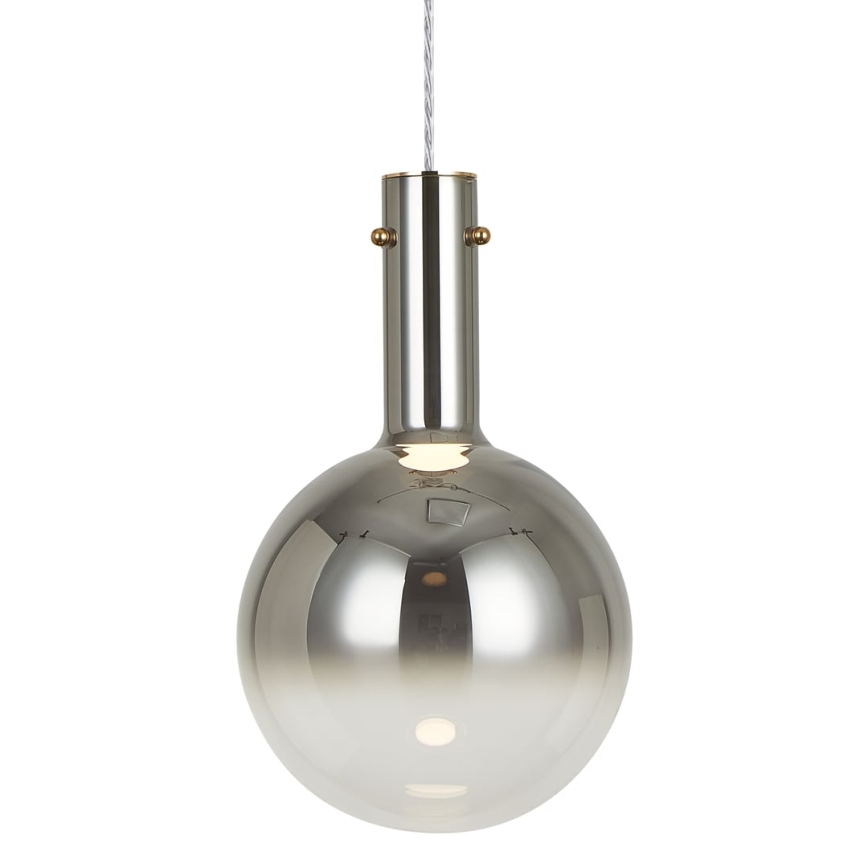 Pendel TORONTO 1xGU10/8W/230V skinnende krom