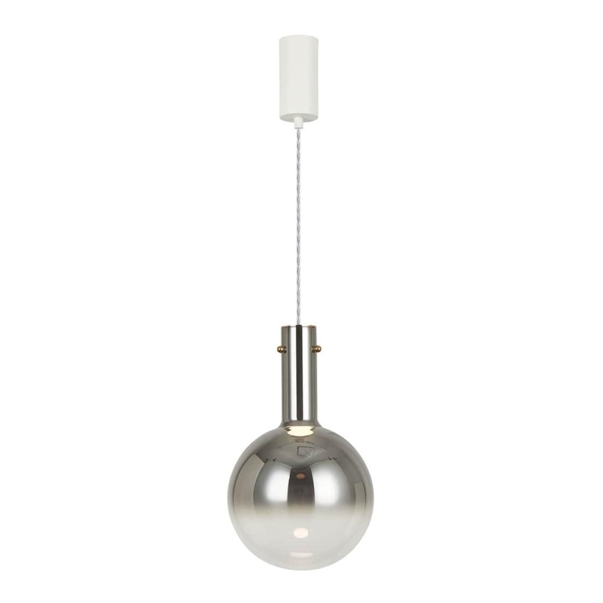 Pendel TORONTO 1xGU10/8W/230V skinnende krom