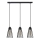 Pendel TORRI 3xE27/15W/230V sort