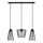 Pendel TORRI 3xE27/15W/230V sort