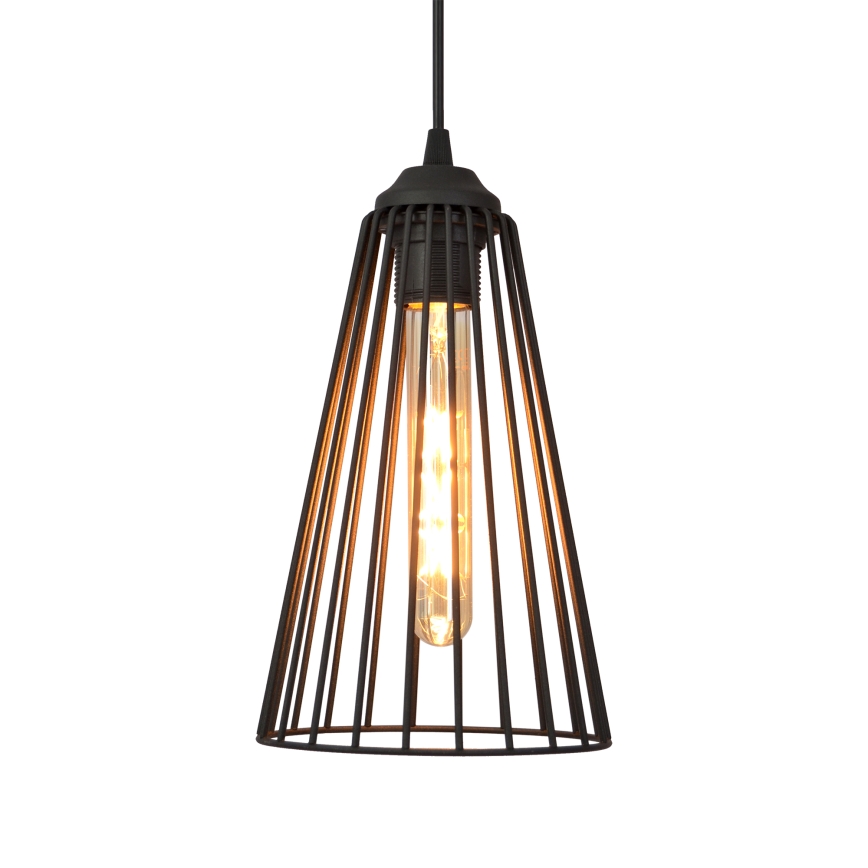 Pendel TORRI 3xE27/15W/230V sort