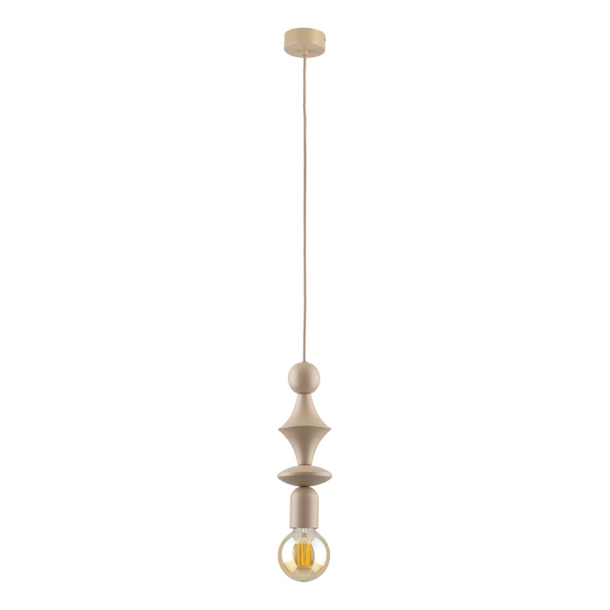 Pendel TOWER 1xE27/15W/230V beige