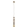 Pendel TOWER 1xE27/15W/230V beige