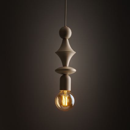 Pendel TOWER 1xE27/15W/230V beige