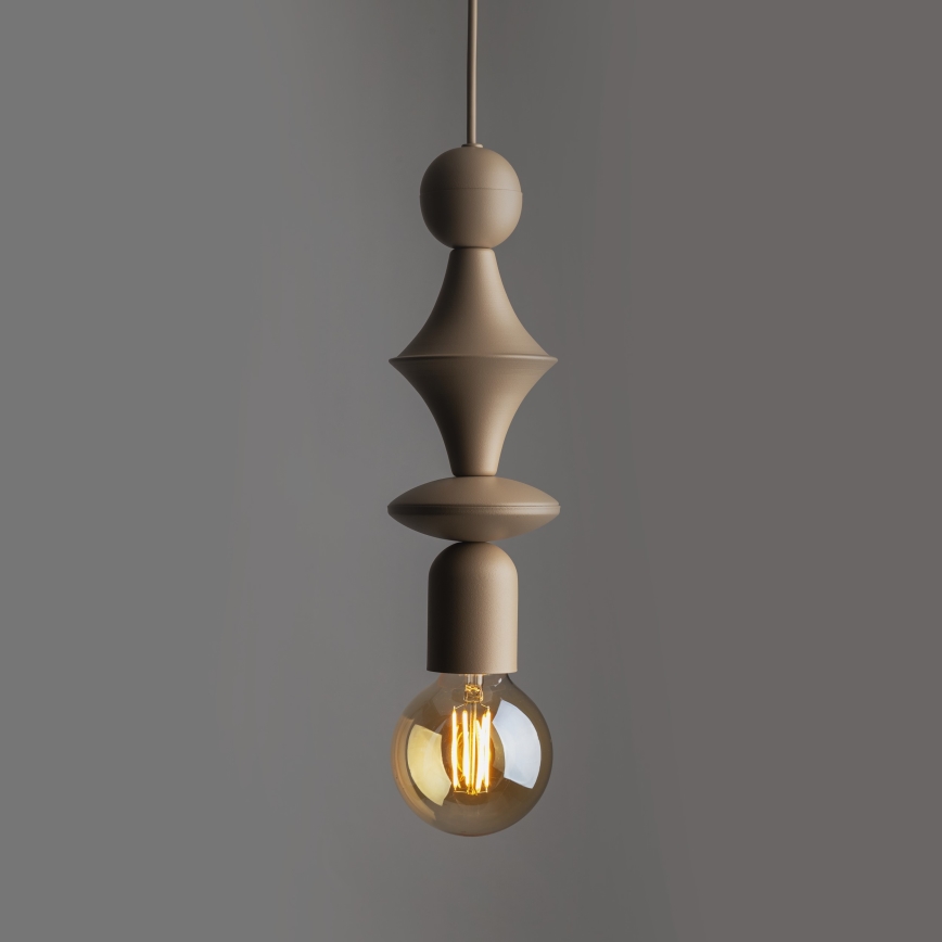 Pendel TOWER 1xE27/15W/230V beige