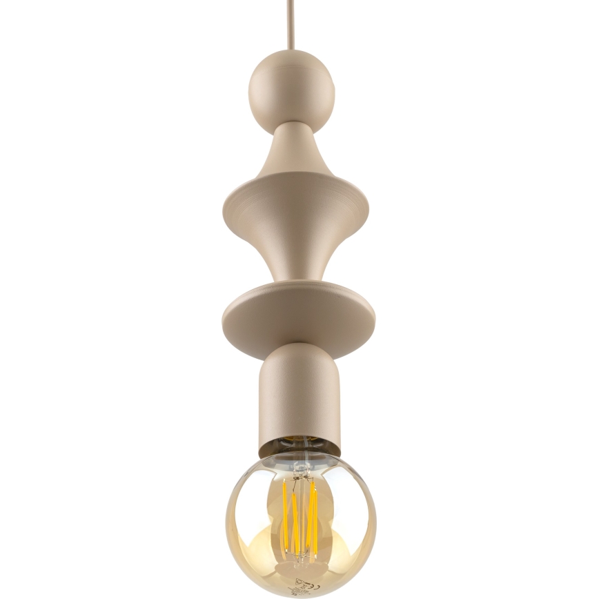 Pendel TOWER 1xE27/15W/230V beige