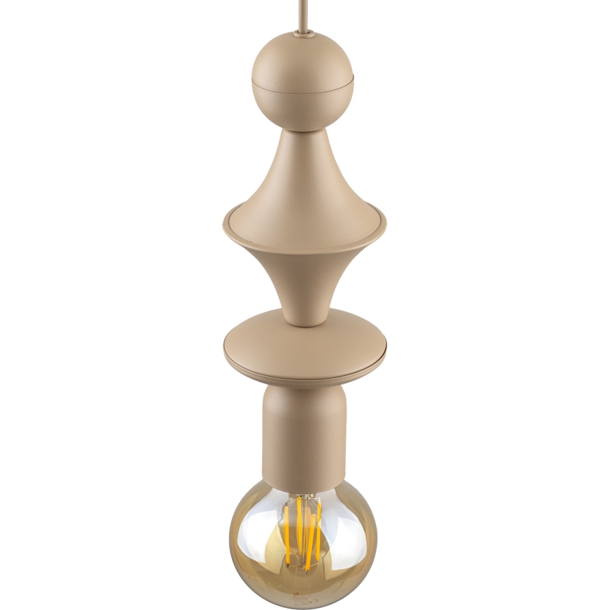 Pendel TOWER 1xE27/15W/230V beige