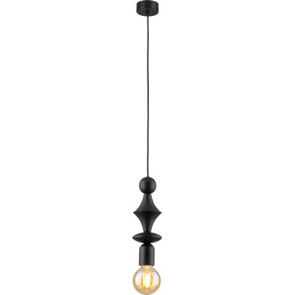 Pendel TOWER 1xE27/15W/230V sort