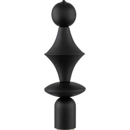 Pendel TOWER 1xE27/15W/230V sort