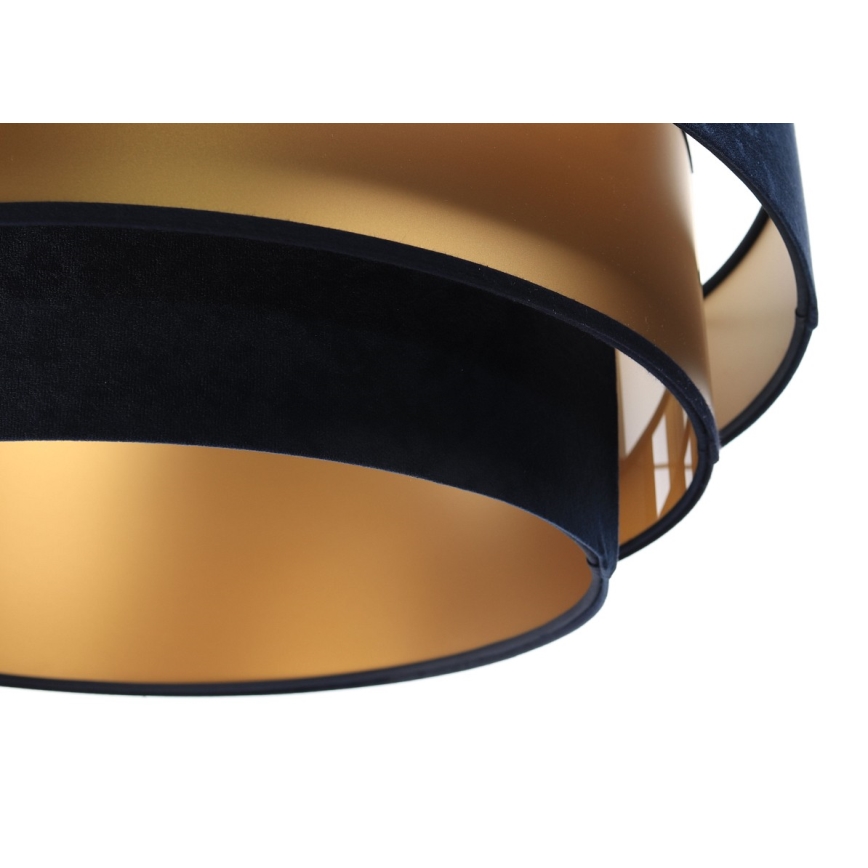Pendel TRINITI 1xE27/60W/230V blå/guld
