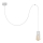 Pendel TUBE 1xE27/15W/230V hvid