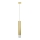Pendel TUBI 1xGU10/8W/230V guldfarvet