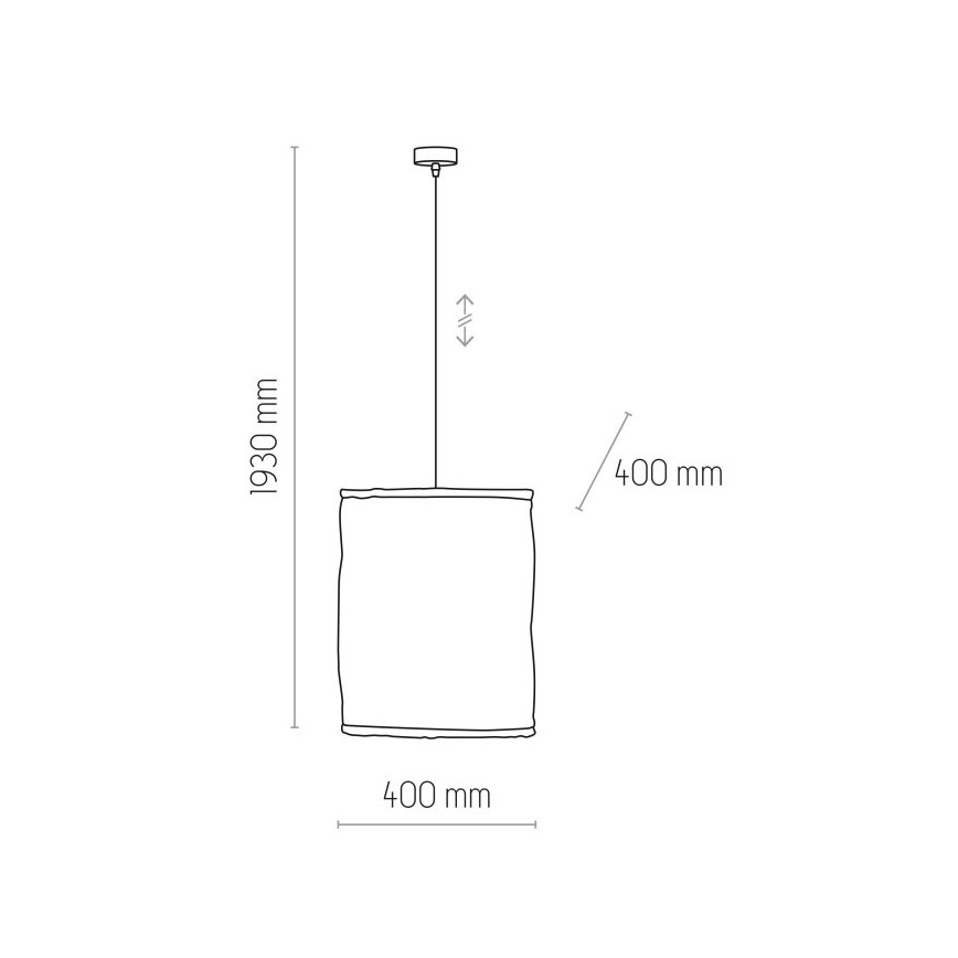 Pendel TULUM 1xE27/15W/230V
