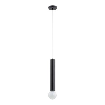 Pendel TWISTER 1xE27/60W/230V sort
