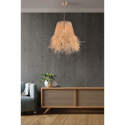 Pendel VALANCE 1xE27/40W/230V brun