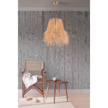 Pendel VALANCE 1xE27/40W/230V brun