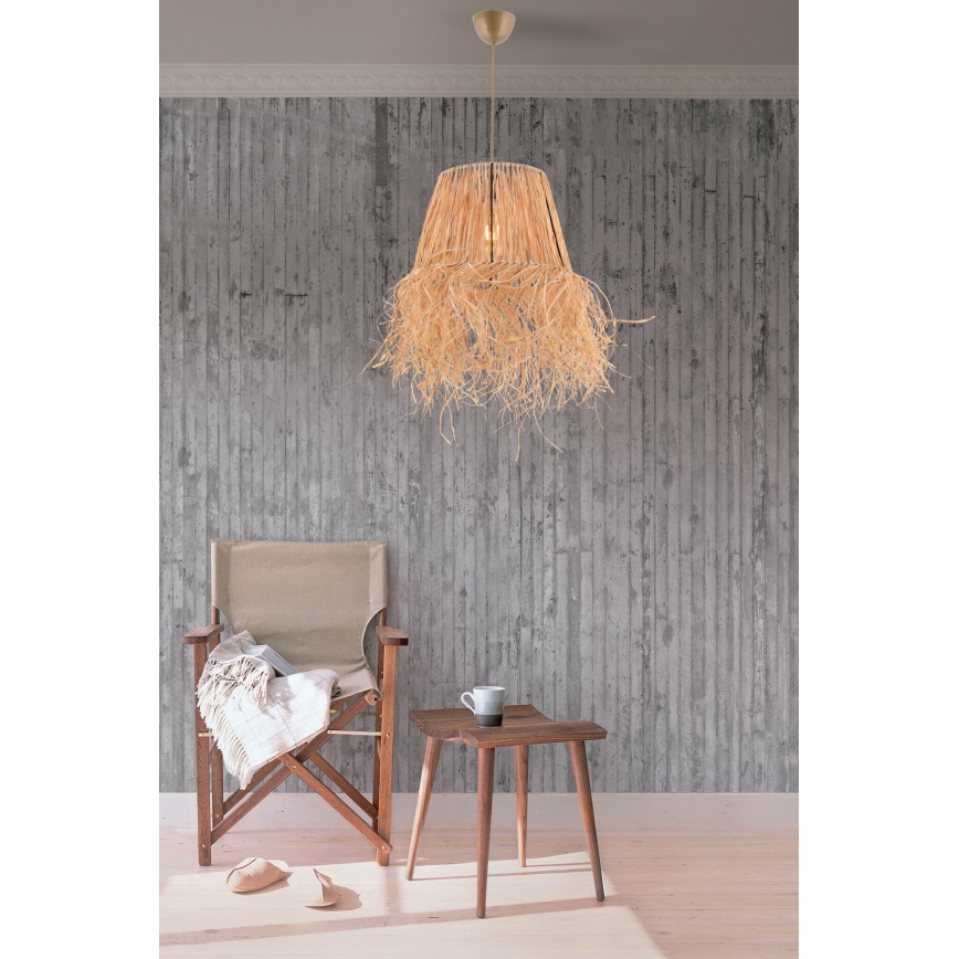Pendel VALANCE 1xE27/40W/230V brun