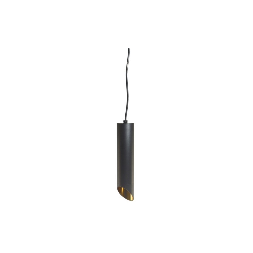 Pendel VALDA 1xGU10/60W/230V 132 cm sort
