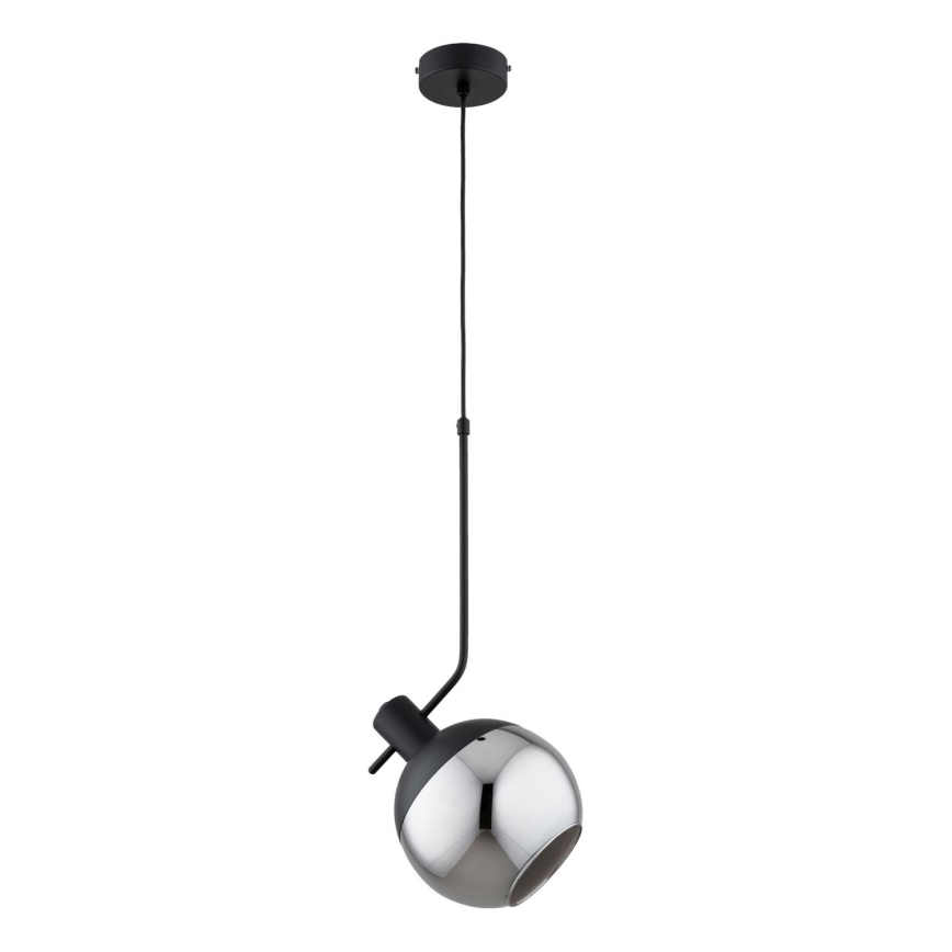 Pendel VELTO 1xE27/15W/230V sort/røget
