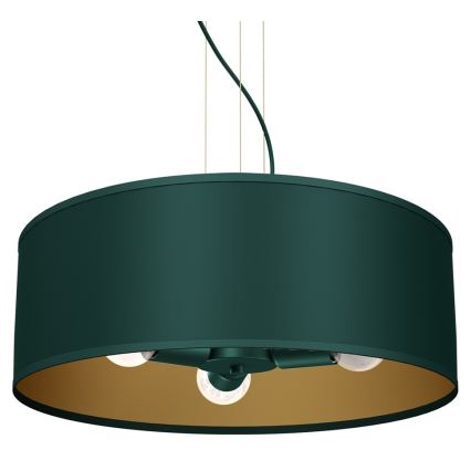 Pendel VERDE 3xE27/60W/230V grøn
